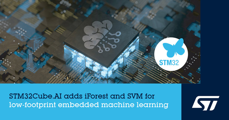 STMicroelectronics Strengthens Support for Efficient Machine Learning in STM32Cube.AI Ecosystem